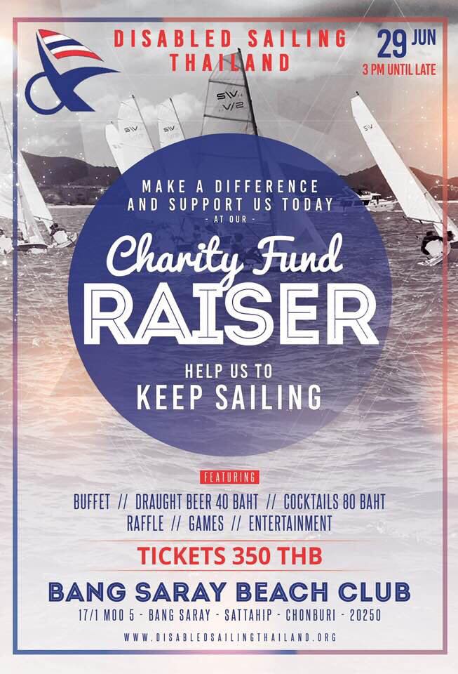 Charity Fundraiser Disabled Sailing Thailand - Phuket